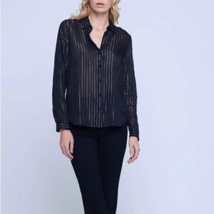 RtA Silk Blend Blouse